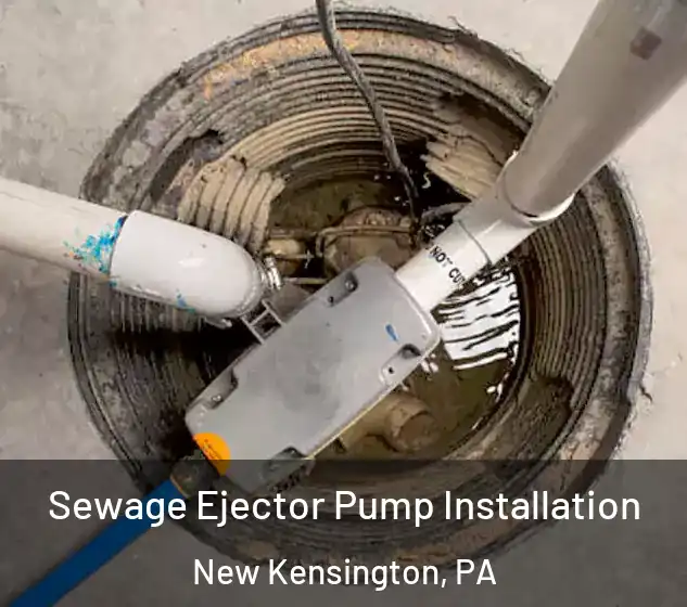  Sewage Ejector Pump Installation New Kensington, PA